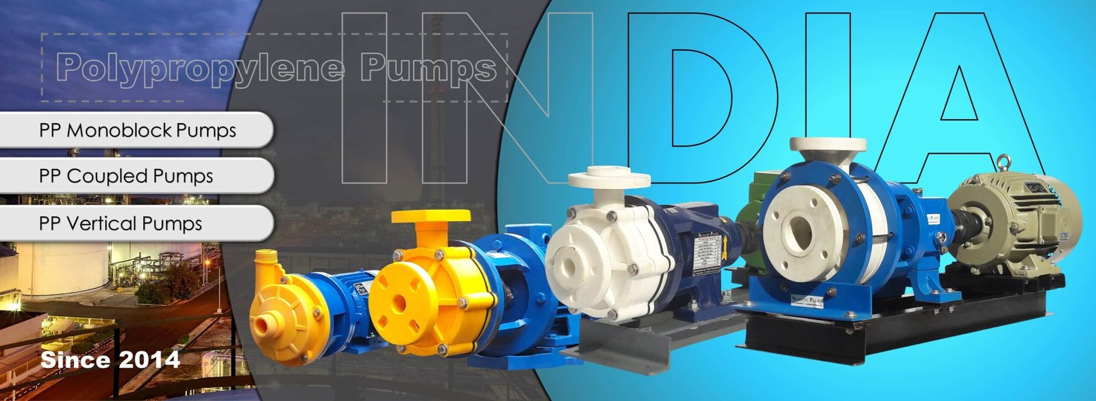 PP Pumps manufacturers in India