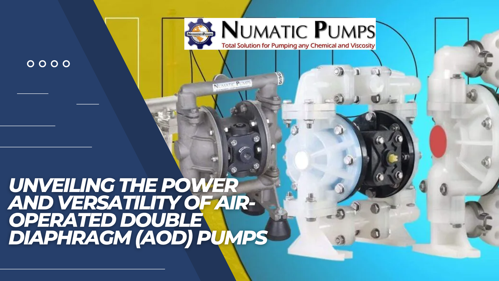 Versatility of Air-Operated Double Diaphragm (AOD) Pumps